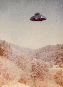 Niezidentyfikowany obiekt latajcy sfotografowany na granicy stanu Utah w roku 1970